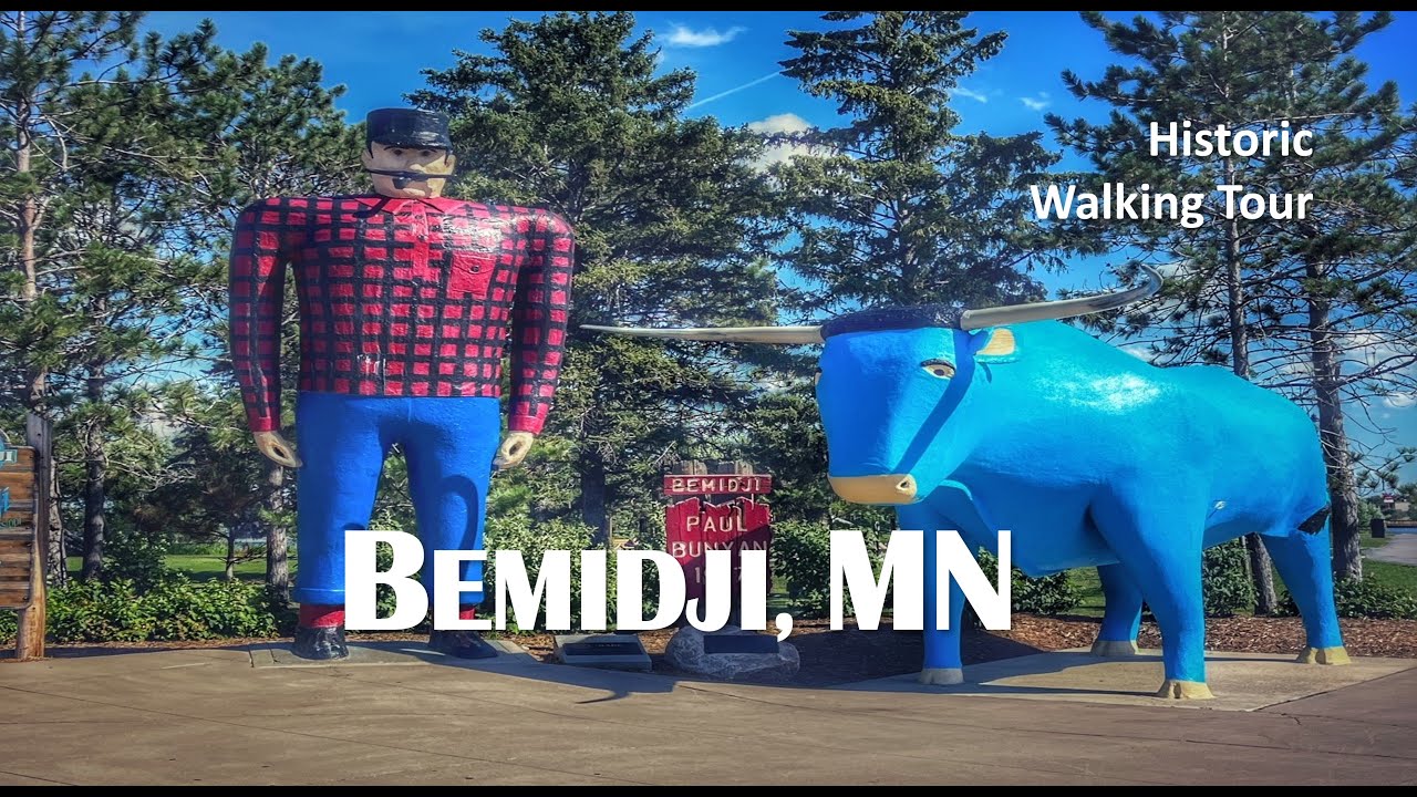 Bemidji, MN  | A 4K City Walking Tour