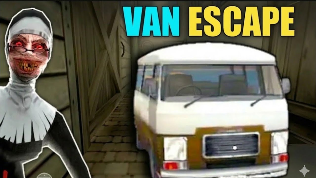 Van 🚐 escape evil nun ke school se#gameplay #evilnun 