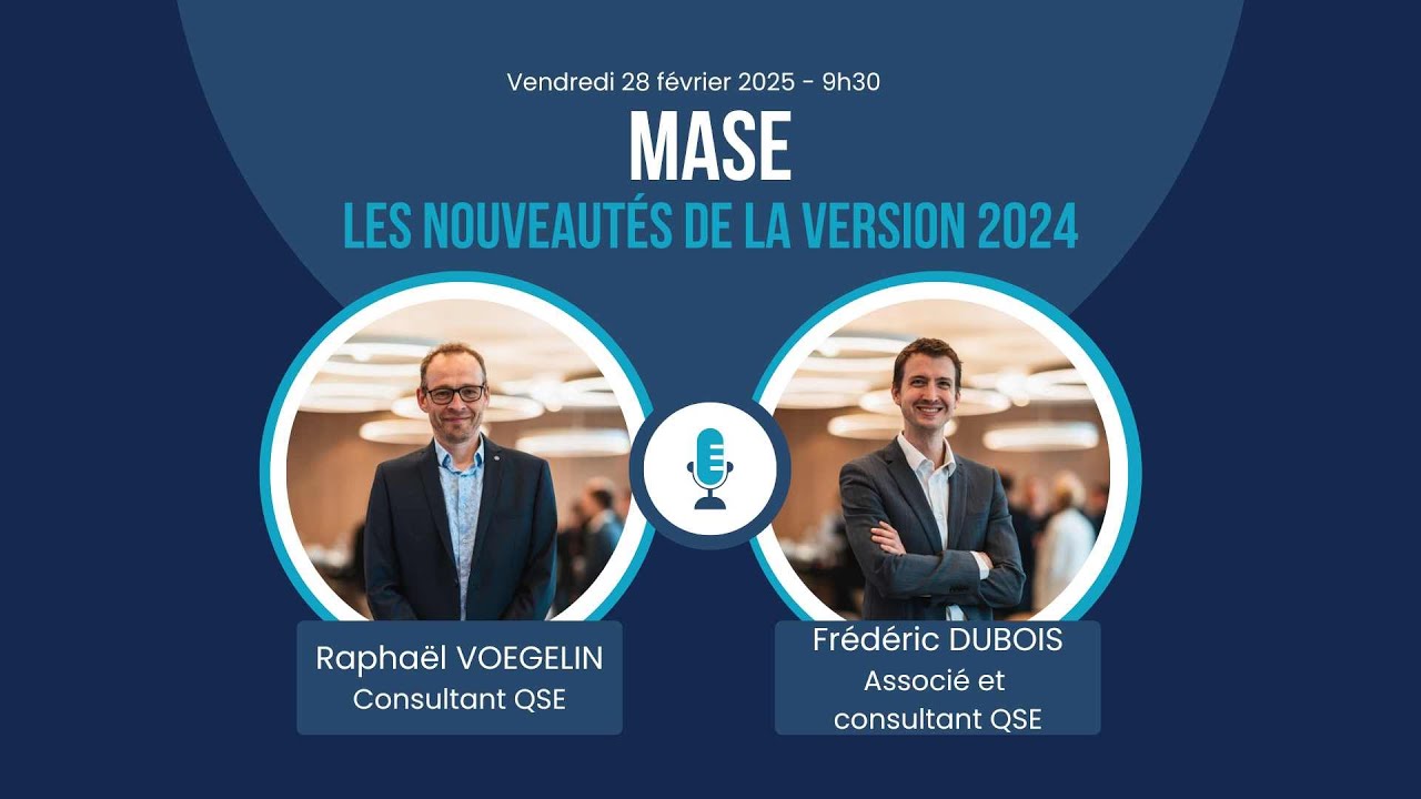 Evolution MASE – MASE version 2024 : les nouveautés | Résilience