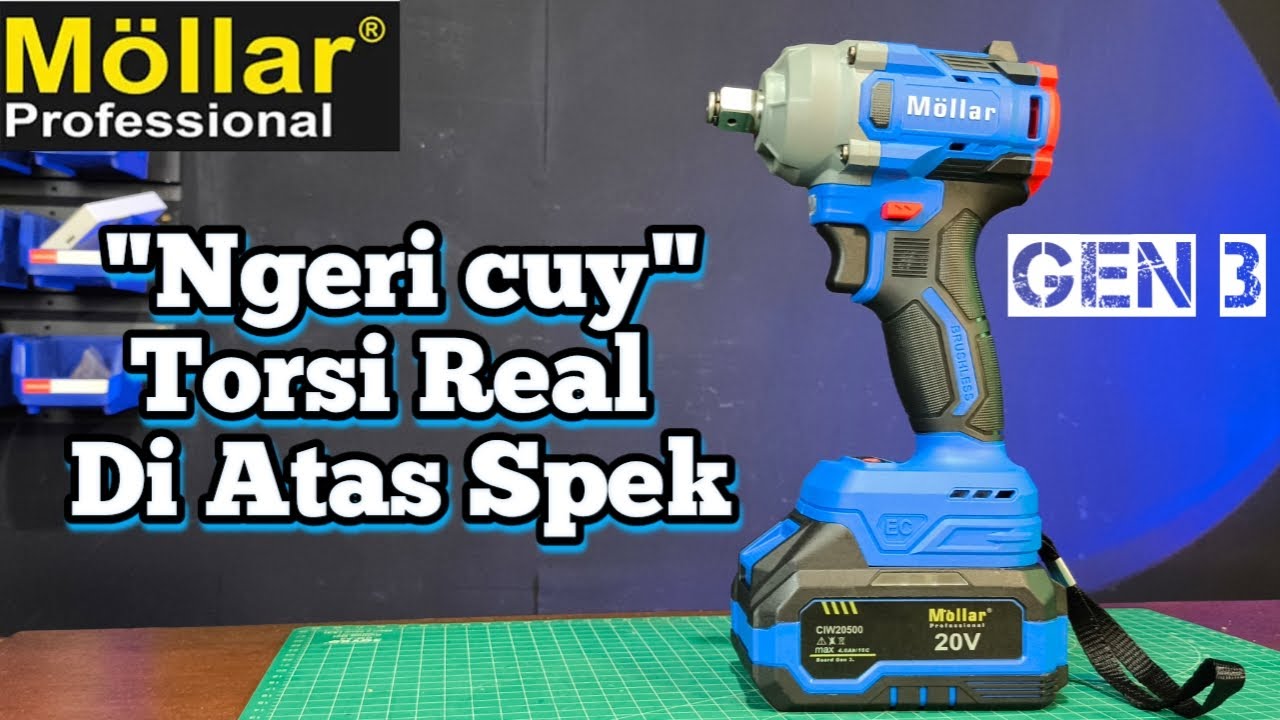 Mollar Impact Wrench CIW20500 GEN 3
