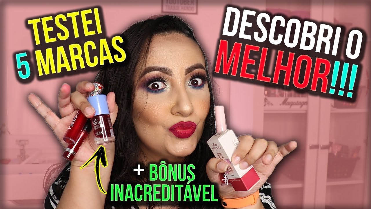 Batalha de Lip Tints - Qual o melhor? | Qual a proposta do lip tint? Como usar?