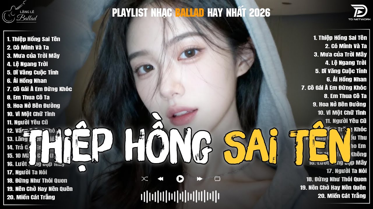 Thiệp Hồng Sai Tên, Em Thua Cô Ta ♫ Những Bản Ballad Nhẹ Nhàng Nghe Day Dứt Về Nỗi Đau Tình Yêu