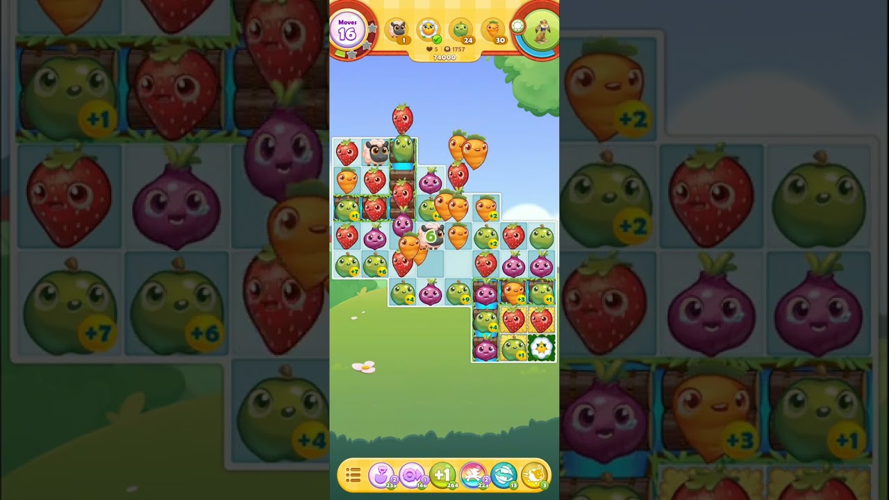 Farm Heroes Saga Gameplay Level 1757