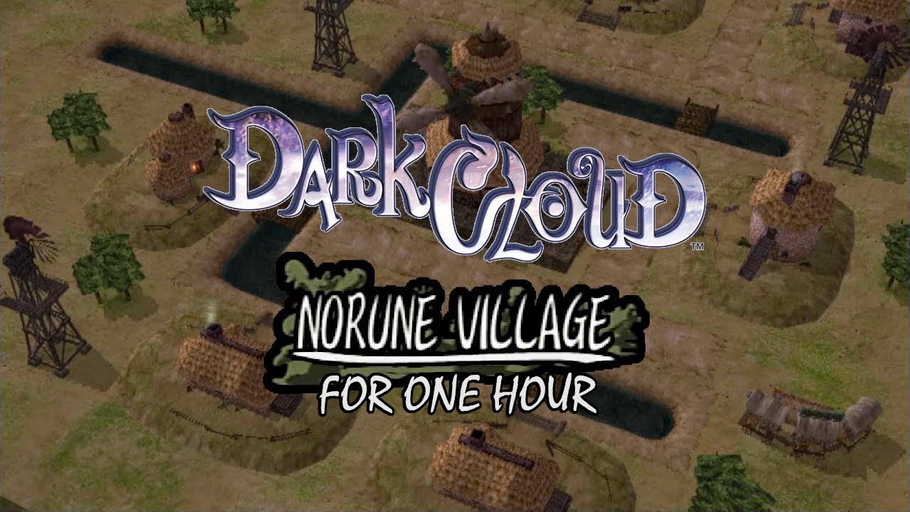 One Hour Game Music: Dark Cloud - Norune Village | 1 Hour Extended Version
