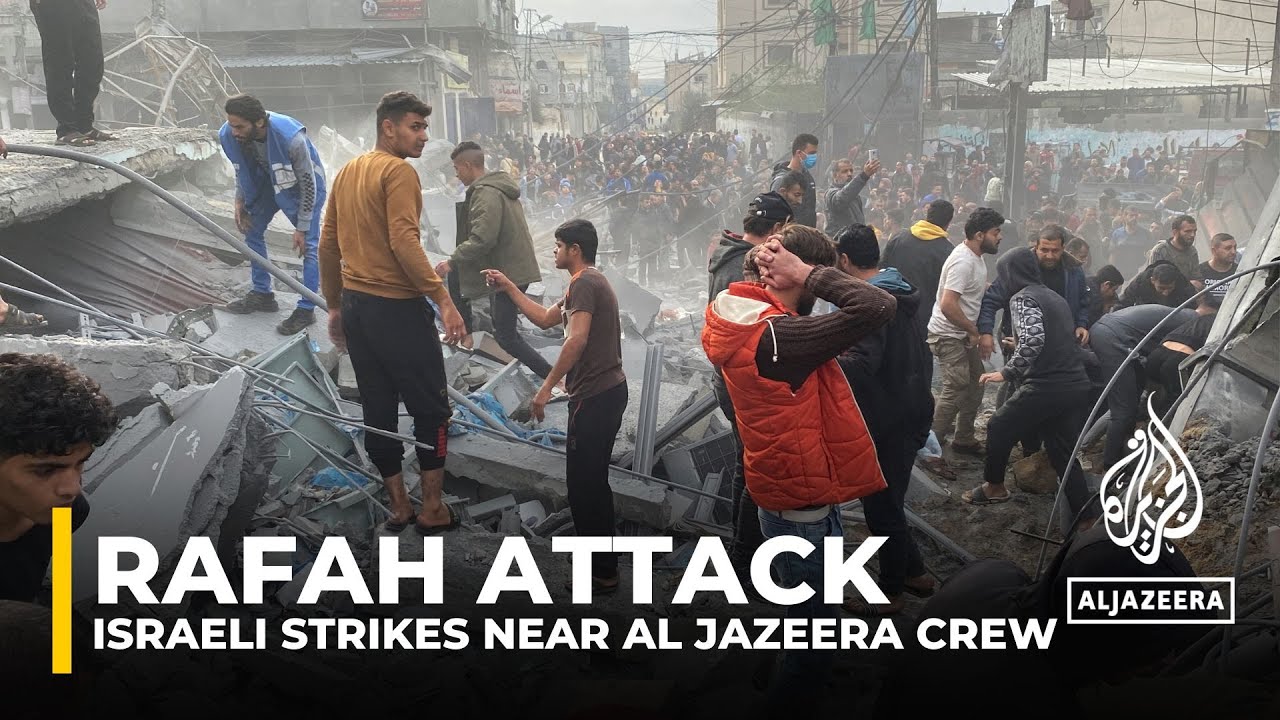 Rafah air strikes: Residential towers near Kuwait hospital hit
