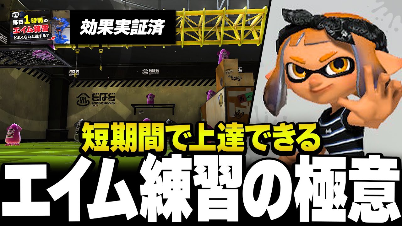 最も効果的なエイム練習のやり方を徹底解説！練習してもなかなか上手くならない人は必見！【スプラトゥーン3】