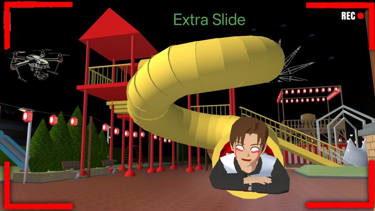 Yuta Mio P@nicked When CCTV Recorded Extra Slide infront of Home Girl - 3 😱| SAKURA School Simulator