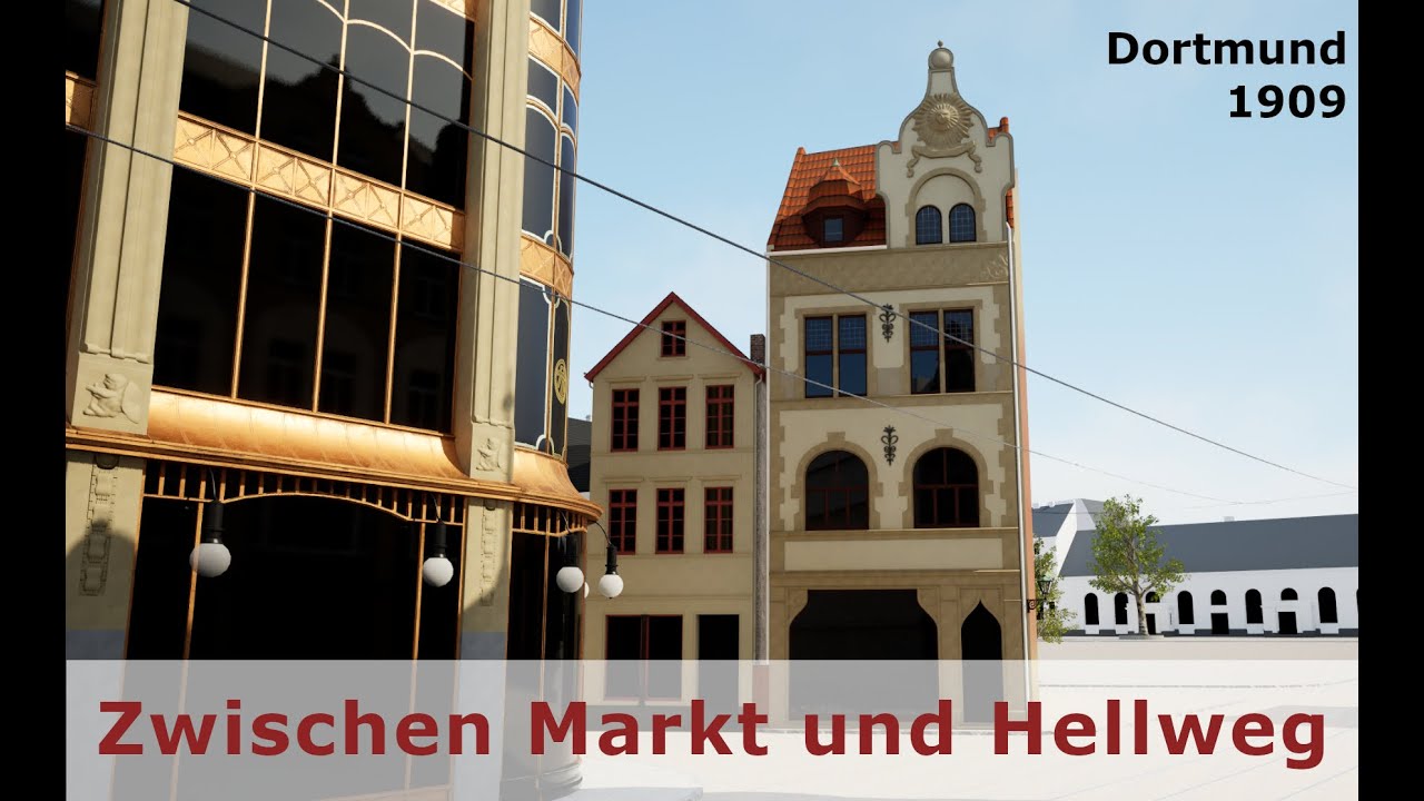 Zwischen Markt und Hellweg Anno 1909