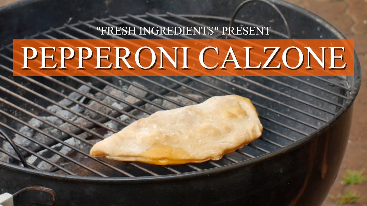 BBQ Pepperoni Calzone - YouTube 
