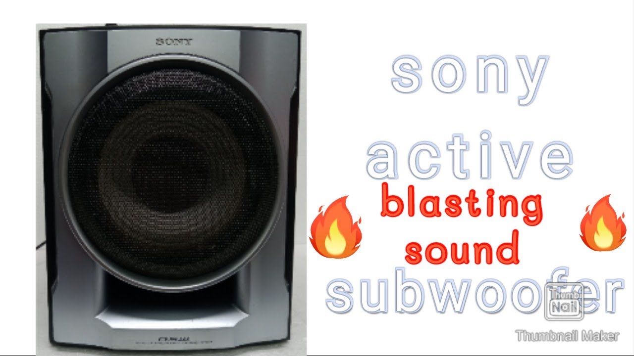 sony sa-rv999d subwoofer @maxvintage 🔥blasting sound🔥about in hindi (sold out to punjab)