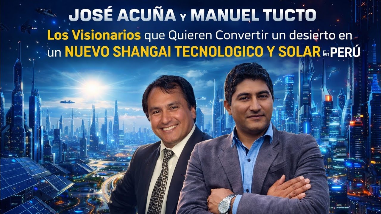 Convirtiendo  desiertos en nuevo Shangai Tecnológico José Acuña y Manuel Tucto - Paradis horeb oasis