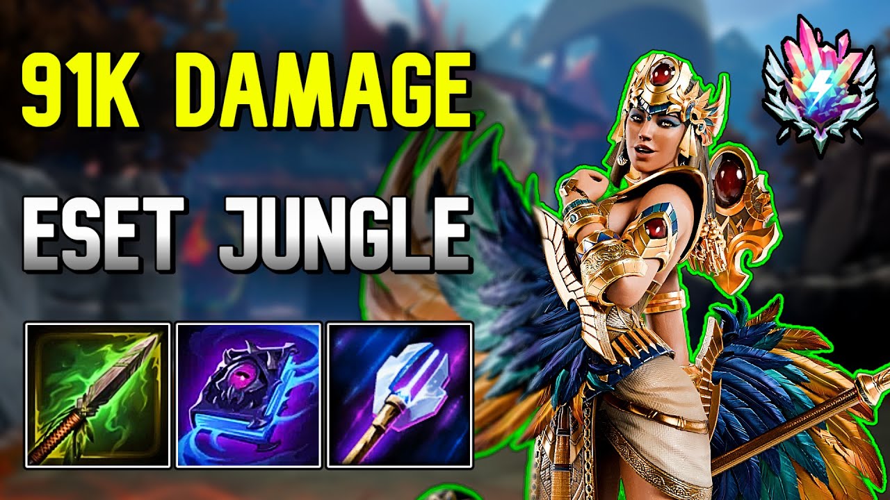 91K DAMAGE ESET BUILD! - Smite 2 Jungle Gameplay Deity