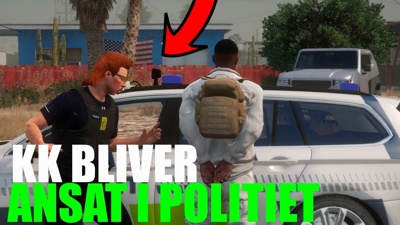 KK BLIVER ANSAT I POLITIET?! | GTA 5 RP Dansk