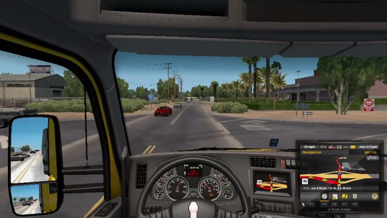Algo S4LIO  M4L American Truck Simulator_ 112716  20112916 13112 _  Sacramentos A Barstow parte 2.