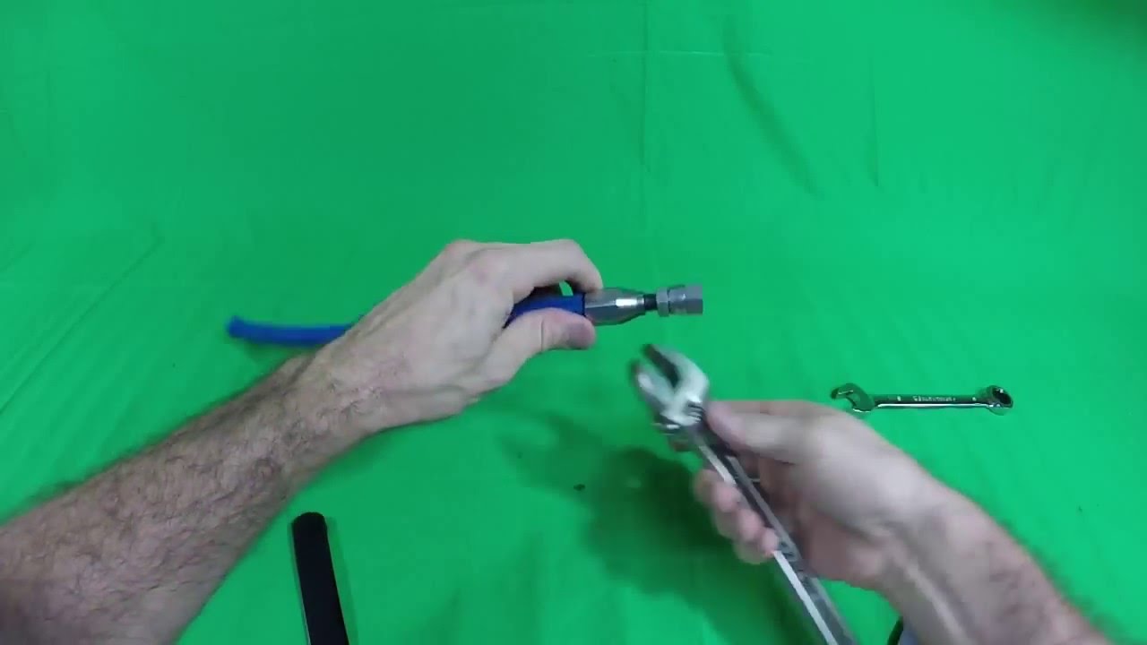 Replacing High Pressure Hose Fittings