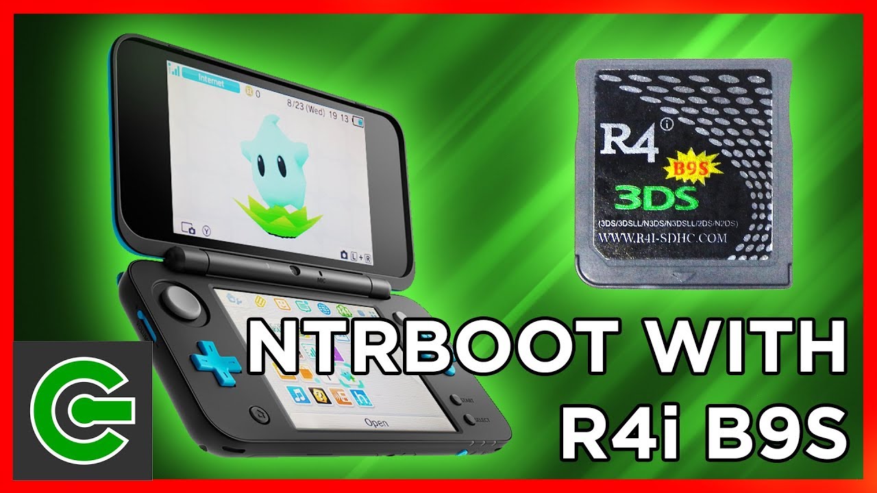 Как сделать Ntrboothax с помощью R4i B9S Flashcart