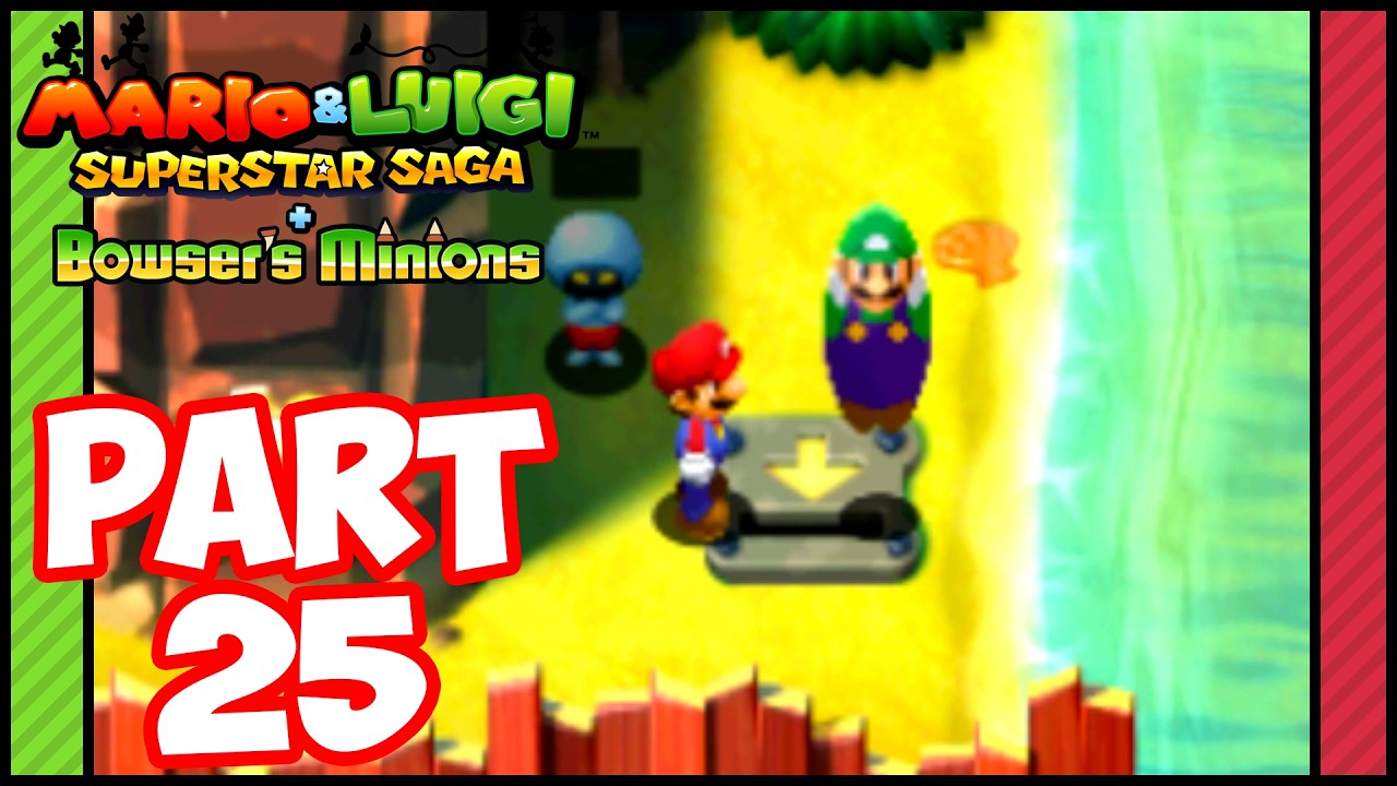 Mario & Luigi: Superstar Saga + Bowser’s Minions - Part 25 | Luigi The Surfboard!