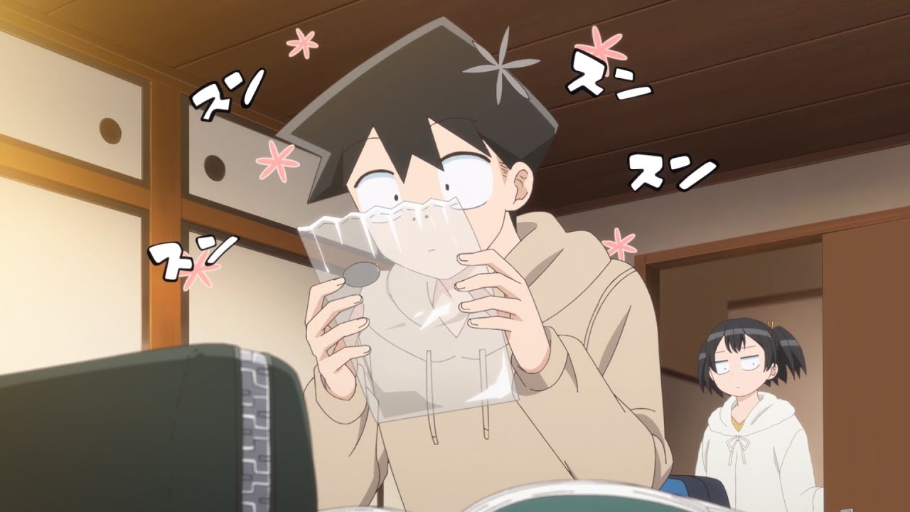 Hitohito was confused because he didn't know what gift to give Komi-san last episode 12 Komi-san wa