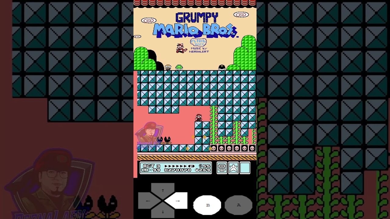 Niveles kaizo de SMB3 - Grumpy Mario Bros 3 