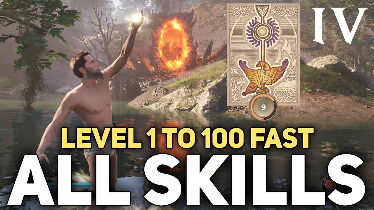 Oblivion Remastered - How To Level Up All 21 Skills Fast (Reach MAX LEVEL Easy)