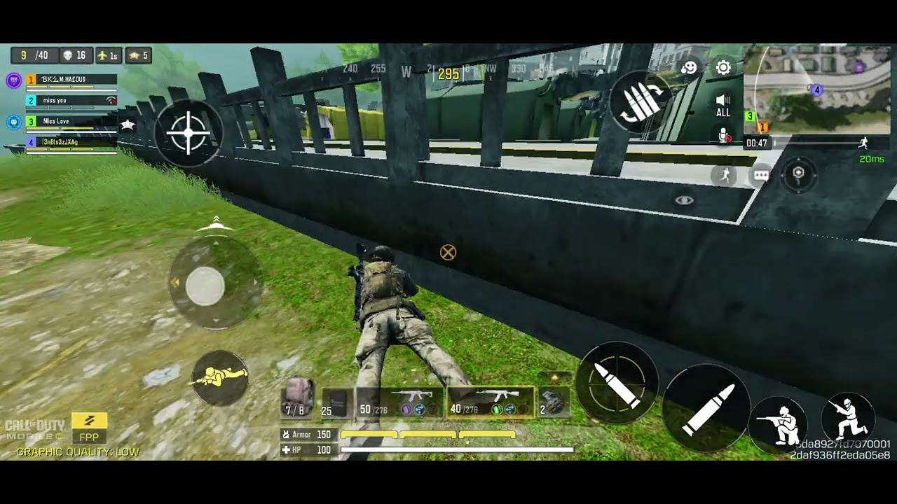 Died towards the end but we still won