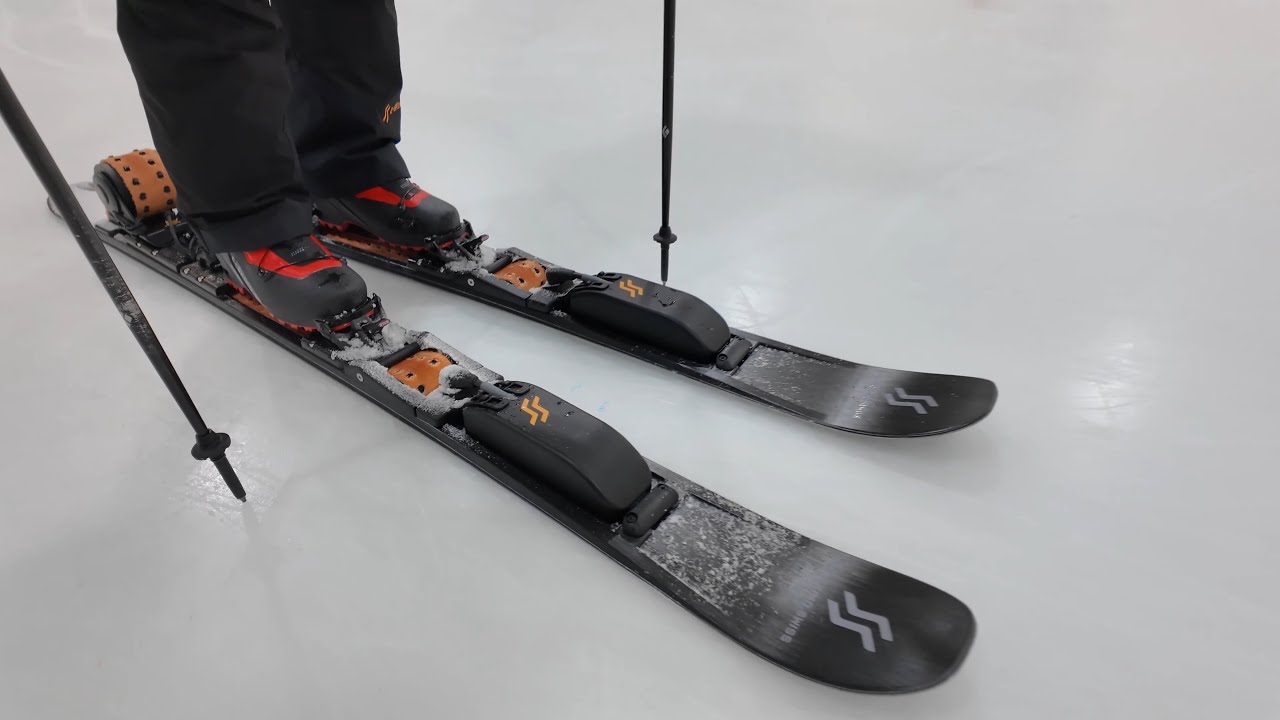 E-SKIMO Electric-Assisted Ski Mountaineering Device #CES2025 with Smart Sensors, Direct-Drive Motor