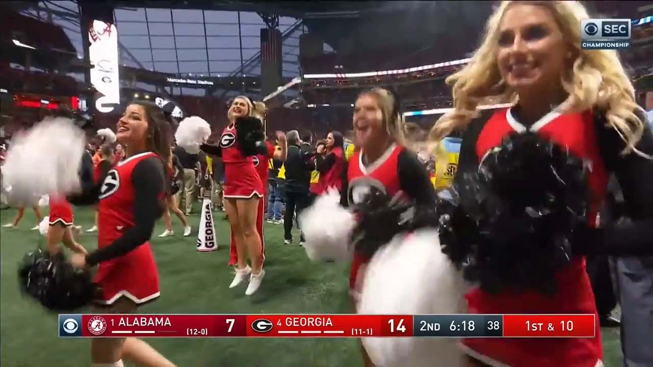 D'Andre Swift (Georgia RB #7) vs Bama 2018