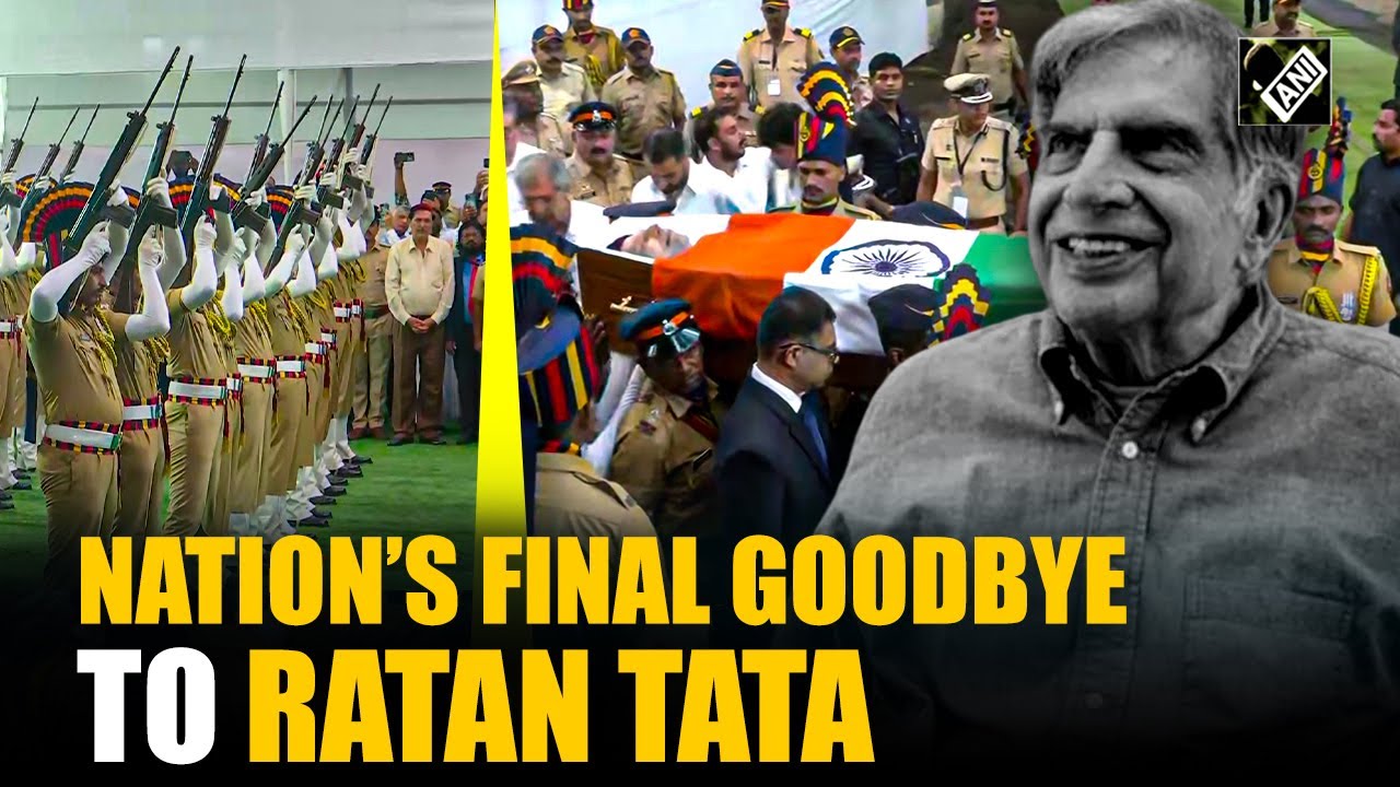 Nation bids final farewell to Ratan Tata, last rites performed with state honour in Mumbai