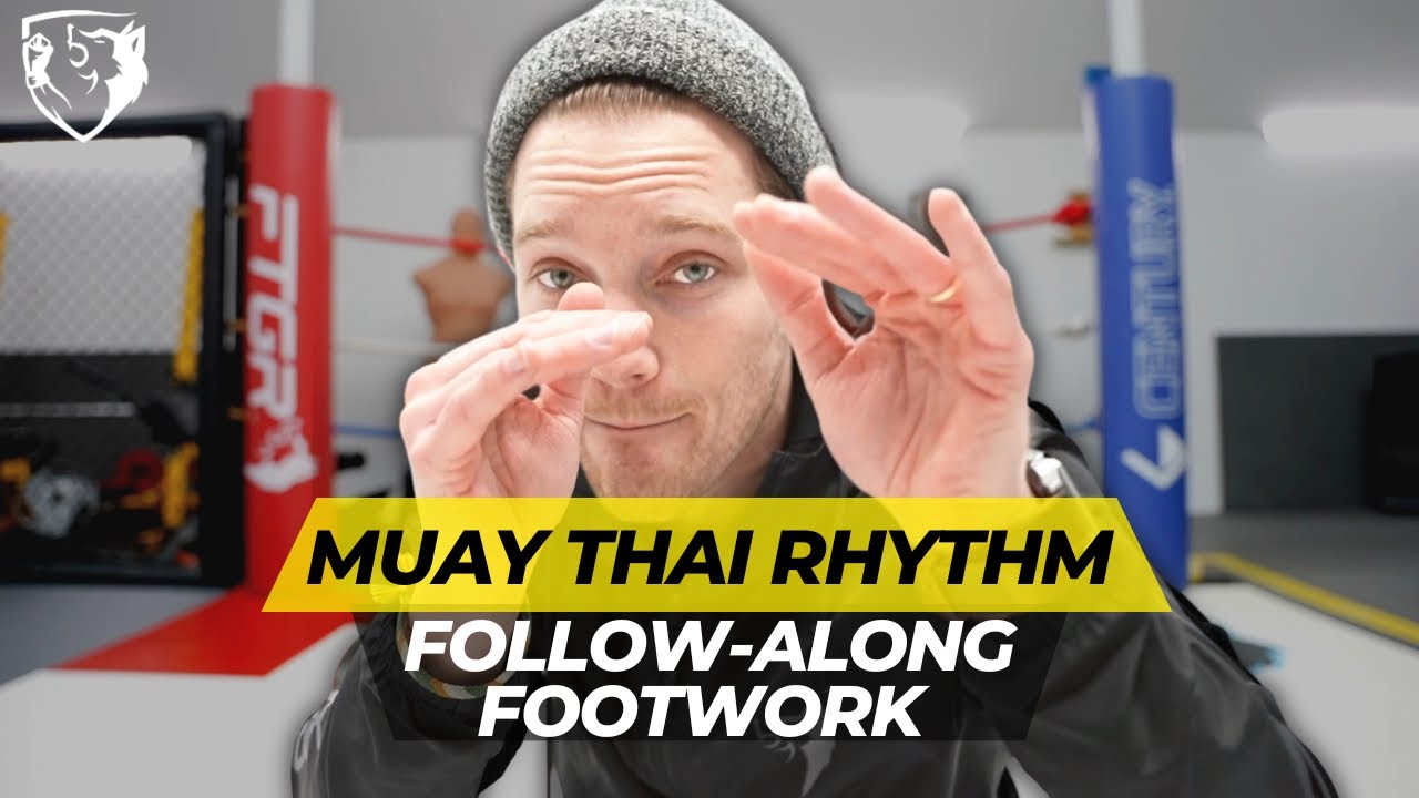 Got no rhythm? Try this #muaythai footwork drill