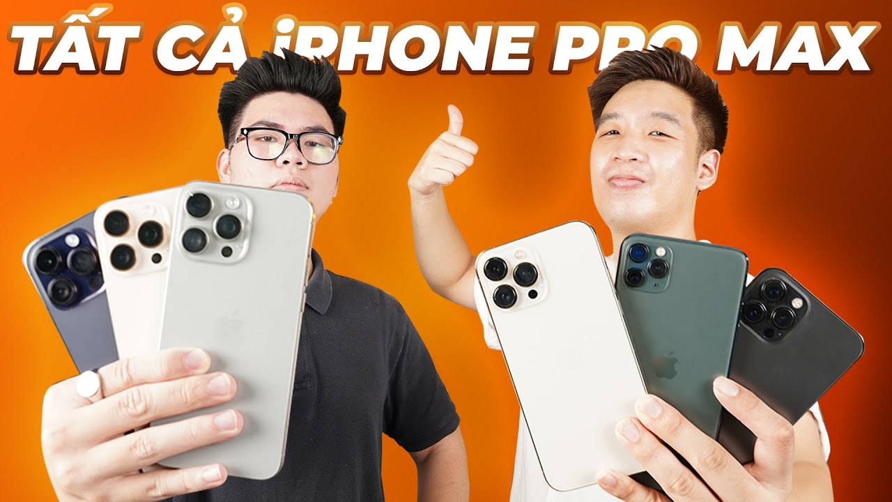 Review Tất Cả iPhone Pro Max: Càng Ngày Càng PHÌNH TO!