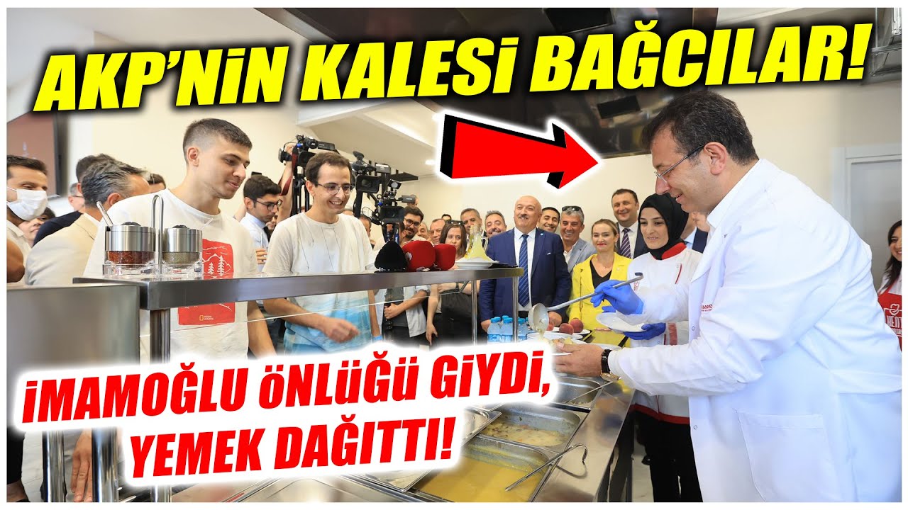 İmamoğlu Bağcılar'da Kent Lokantası'nı açtı! 