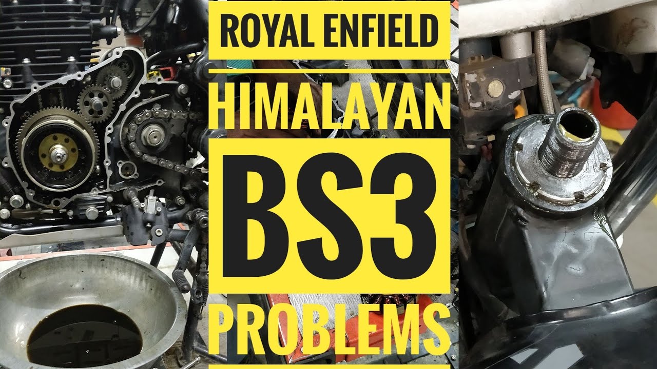 ROYAL ENFIELD HIMALAYAN BS3 PROBLEMS!!!  SOLVED BY ROYAL ENFIELD???