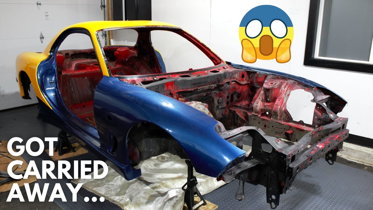 FD RX7 - Reversing the LS Swap! Complete Teardown