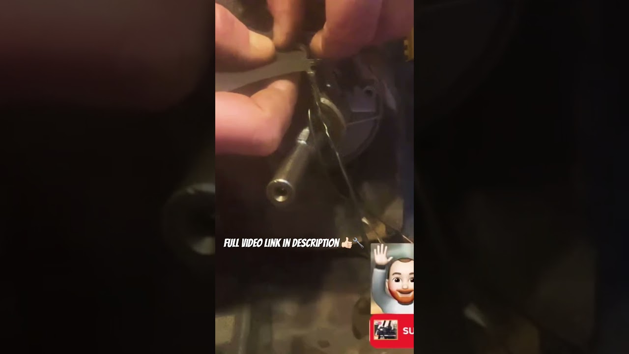 How to clean the points on a points & condenser ignition system 🔧&bull; #howto #shorts