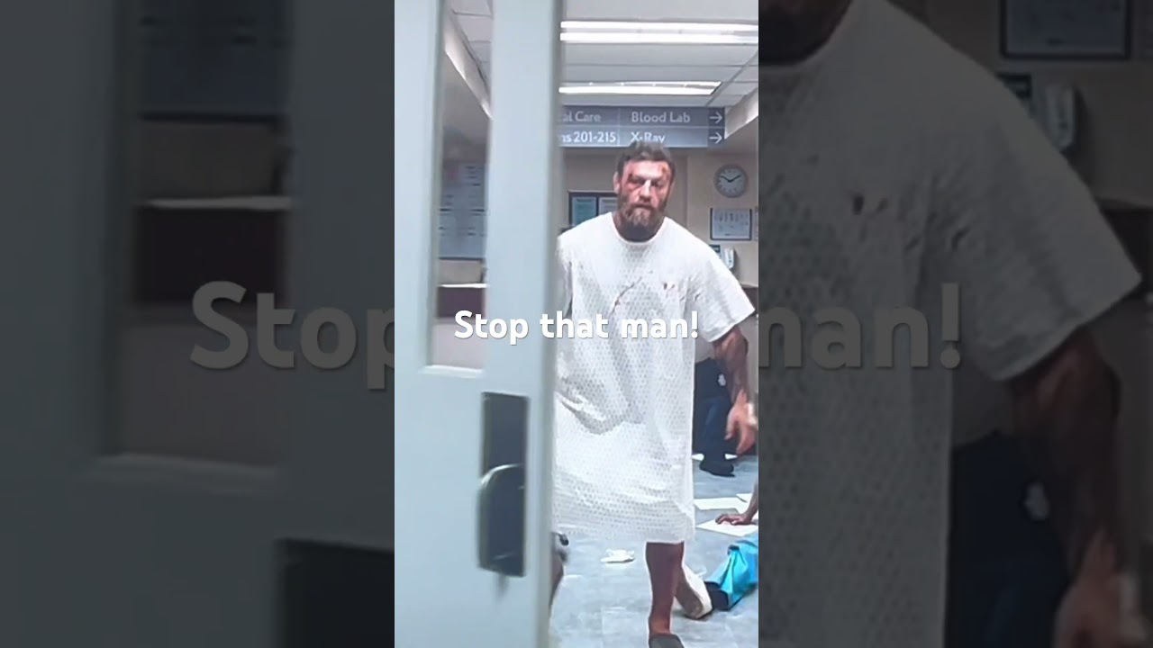 Connor McGregor- Road House hidden scene at end in credits.