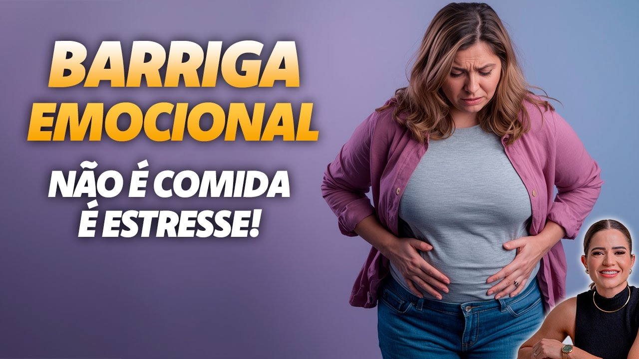 Barriga Emocional: Como o Estresse Faz Você Engordar — e Como Quebrar Esse Ciclo