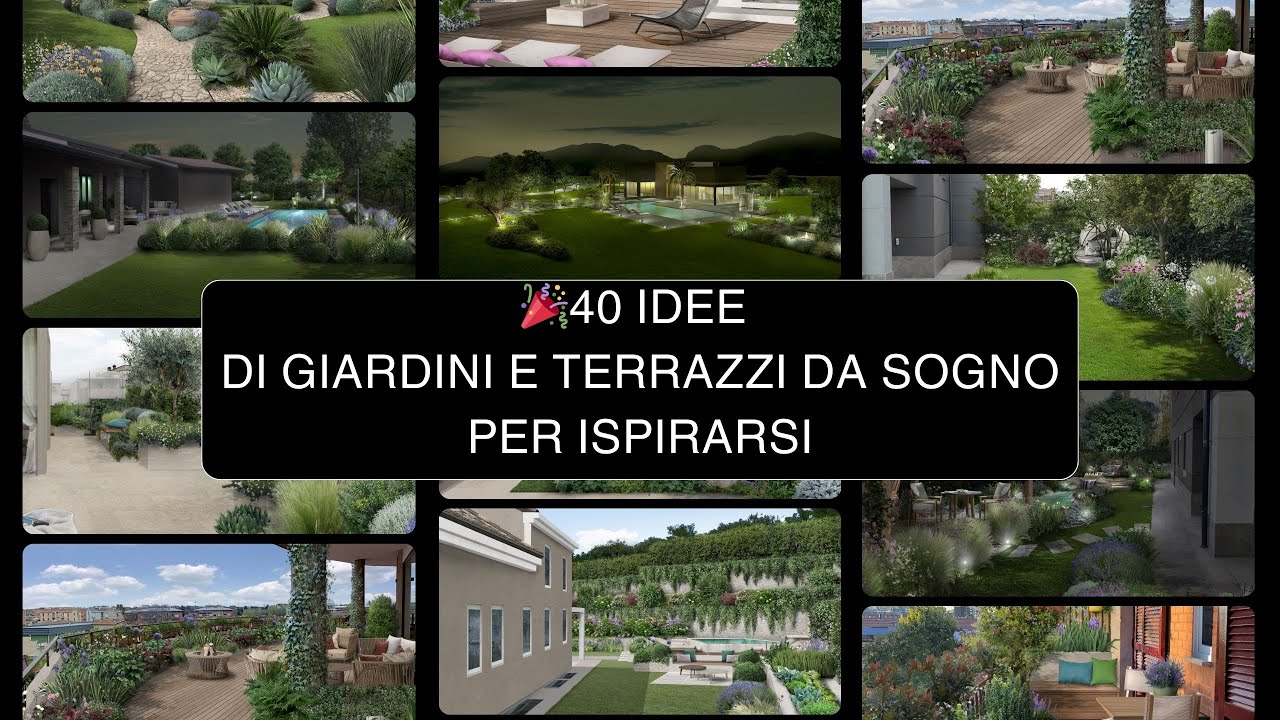 🌿40 giardini e terrazzi da sogno per ispirarsi🌿