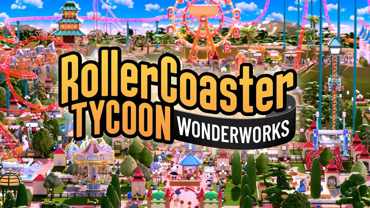 RollerCoaster Tycoon Wonderworks - Официальный трейлер анонса раннего доступа