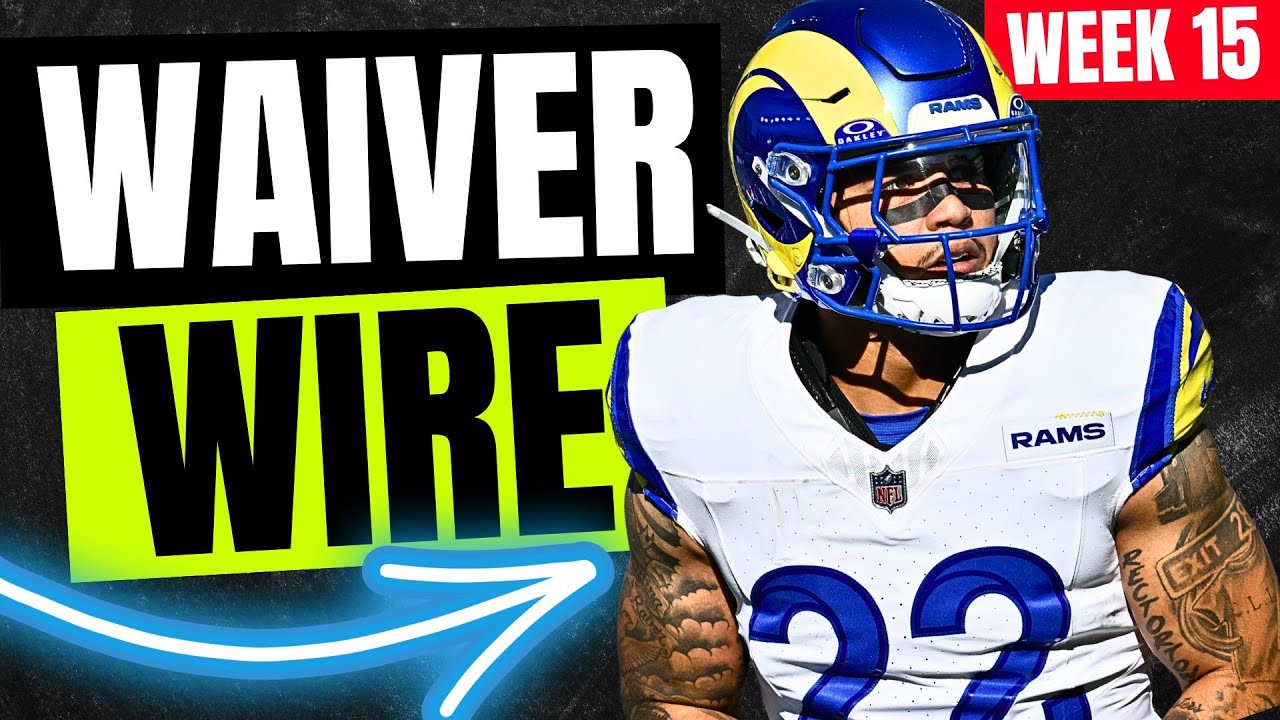 🚨 MUST ADD Waiver Wire Targets in Week 15 Fantasy Football! 🚨