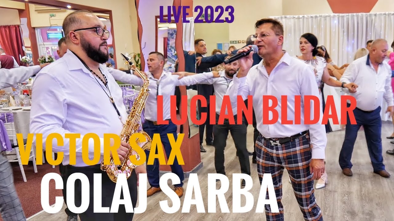 Lucian Blidar & Victor Sax🔴Sarba 2023💯Live♥️Nunta Darius & Alina