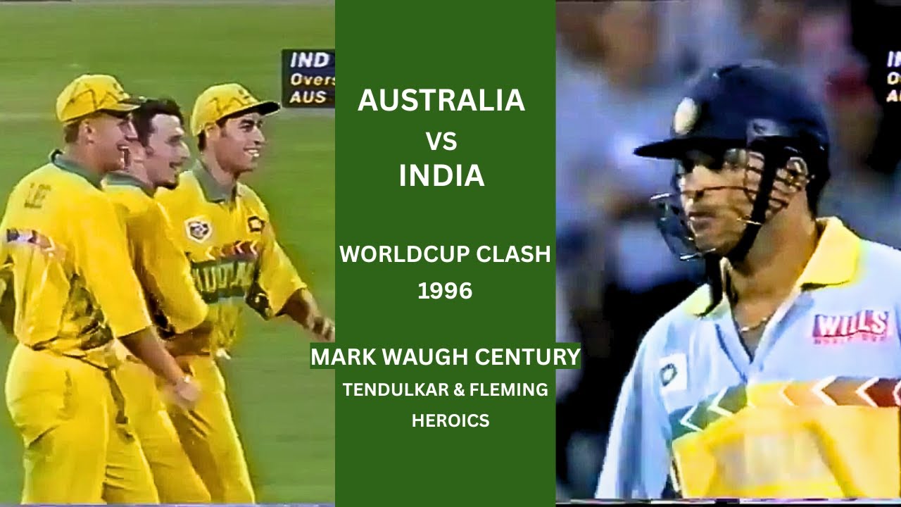 India Vs Australia World Cup 1996 Clash - When India Were Cruising But Collapsed Under Pressure