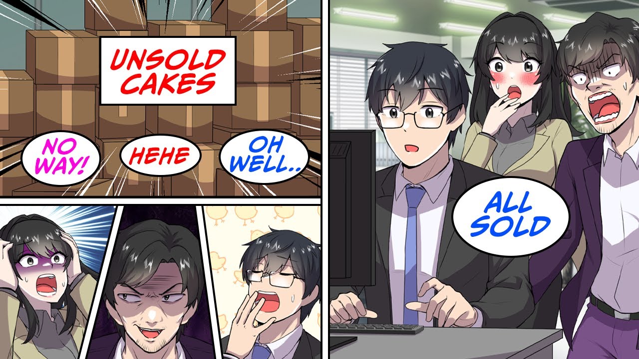 My female boss is in trouble after being tricked by a male employee [Manga Dub]