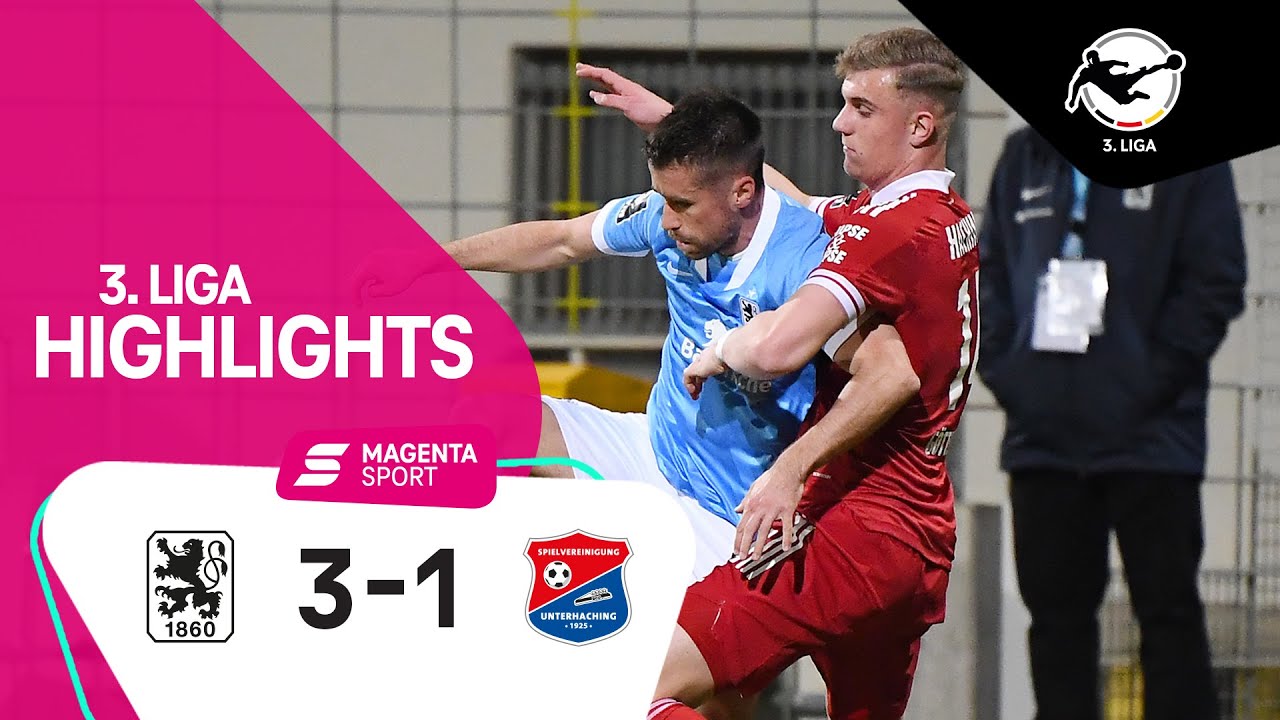 TSV 1860 München - SpVgg Unterhaching | 26. Spieltag, 2020/2021 | MAGENTA SPORT