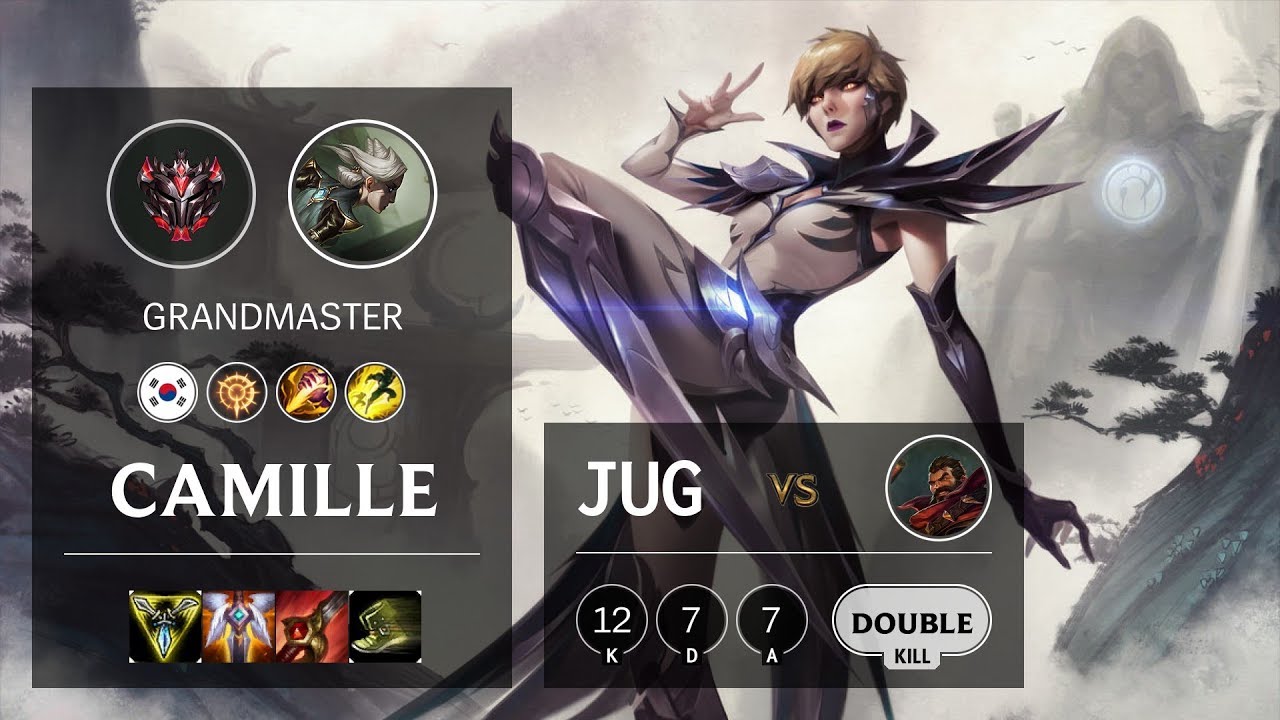 Camille Jungle vs Graves - KR Grandmaster Patch 10.10