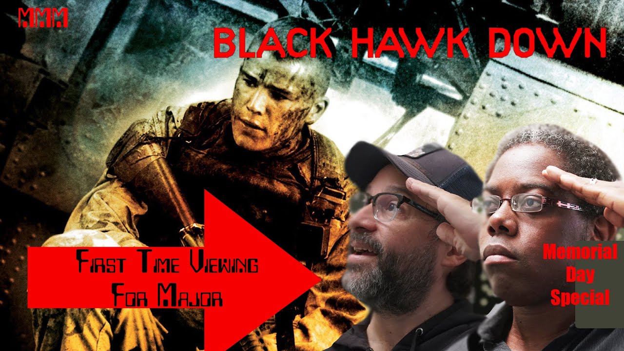 Black Hawk Down  (2001) 2 Filmmakers react! 1st Time Watching for Major!