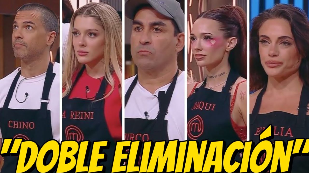 😱 Doble eliminación en MasterChef Celebrity: quiénes se fueron de la gala