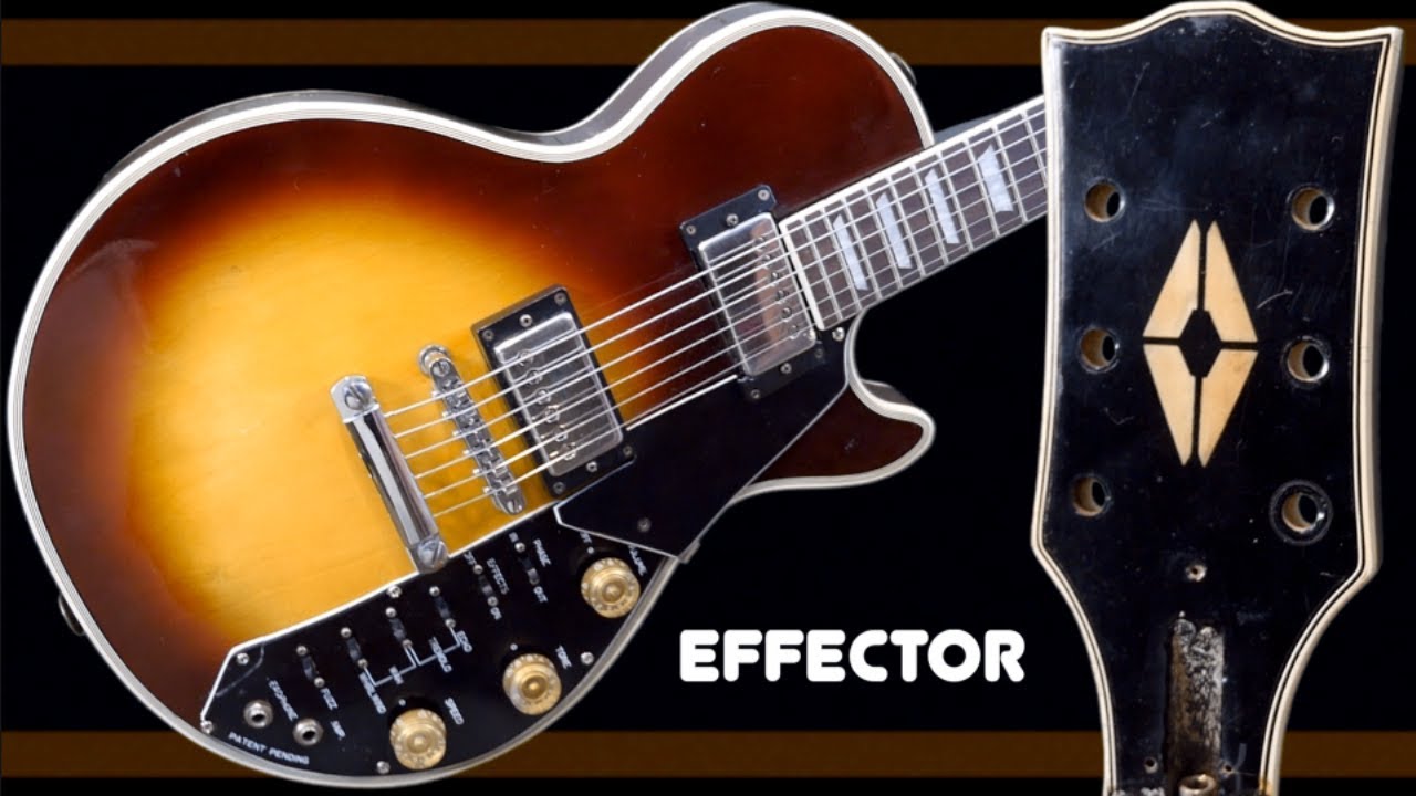 Хороши ли эти встроенные эффекты 70-х? | Копия Kay/Univox Effector Les Paul 1970-х годов | Демо