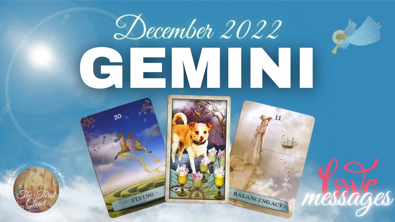GEMINI!! SOMETHING BIG IS ABOUT TO HAPPEN!!! GEMINI DECEMBER 2022 ⎜GEMINI LOVE TAROT READING
