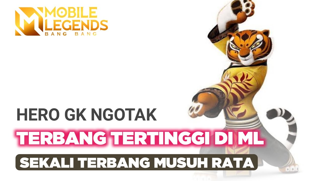 Hero Skill Terbang Paling Tinggi Di ML Sampai Gak Bisa Di Serang! 100% OP.
