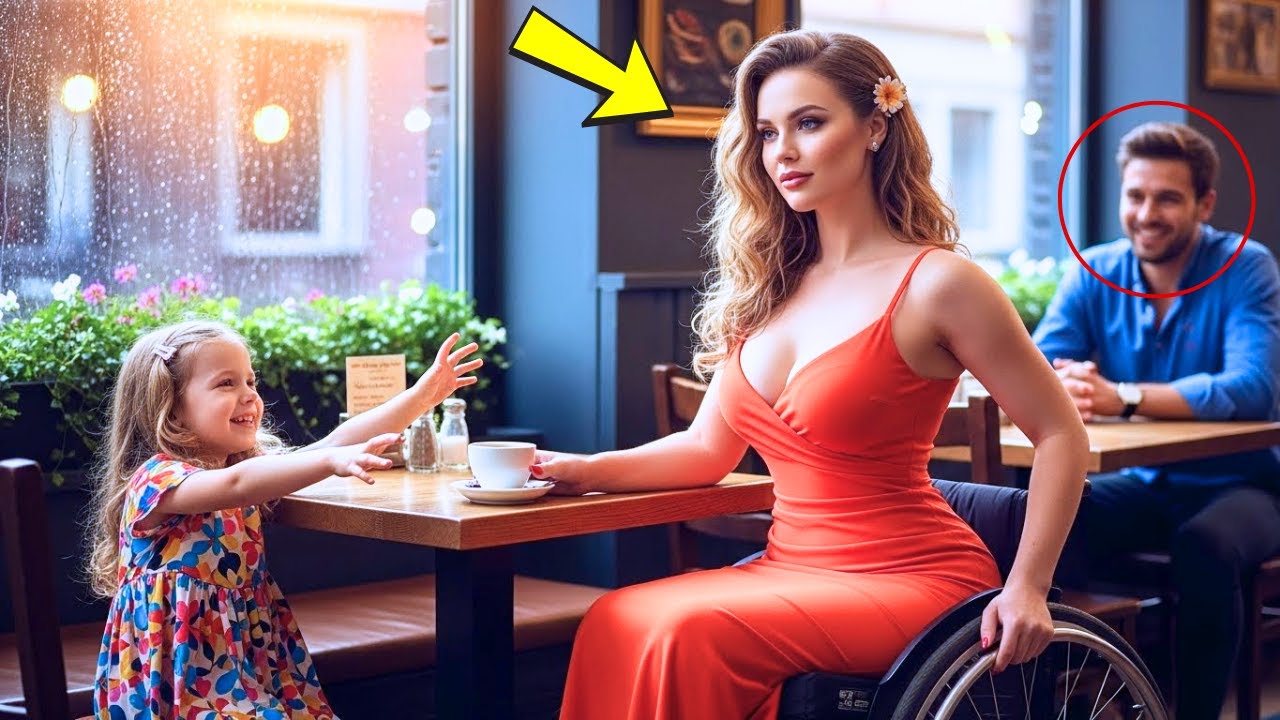 „Mein Vater Sagt, Du Bist Wunderschön“, Sagte Das Mädchen Zur Im Date Verlassenen Rollstuhlfahrerin